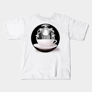 moral preacher in the cup Kids T-Shirt